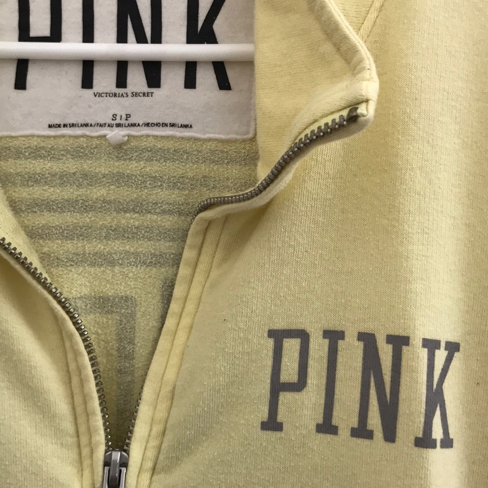 Yellow and silver PINK pullover! - Picture 3 of 4